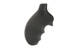 Hogue OverMolded Monogrip Taurus 85 Finger Groove Rubber Grip, Black