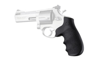 Hogue OverMolded Monogrip Taurus Tracker/Judge Rubber Grip Black Finger Grooves