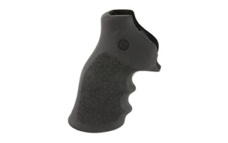 Hogue Monogrip Rubber Finger Groove Grip for Ruger GP100/Super Redhawk, Black