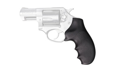 Hogue Monogrip Rubber Finger-Groove Grip for Ruger SP101, Black