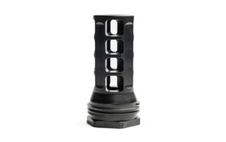 HUXWRX Safety Company QD 338 Muzzle Brake .338 Cal, 3/4x24, Black