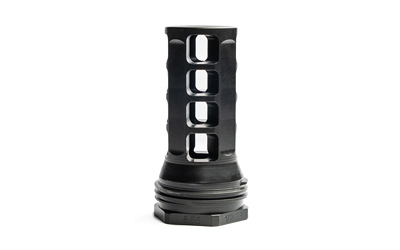 HUXWRX Safety Company QD 338 Muzzle Brake .338 Cal, 3/4x24, Black