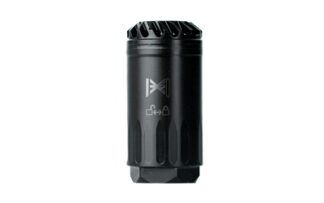HUXWRX Blastphemy Blast Diverter, QPQ Black Nitride, 17-4 Stainless, Up to .338