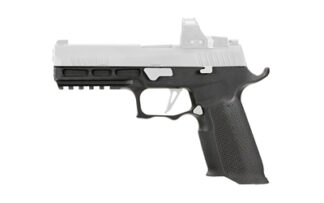 Icarus Precision A.C.E. SOCOM Full Grip Module, Fits Sig P320 Full Size, Black Anodized Aluminum