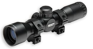 Davey Crickett Quick Focus 4x32mm Mil-Dot Reticle Scope