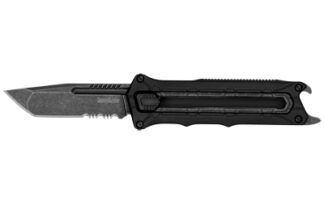 Kershaw Interstellar 2.7" Out-the-Front Tanto Folding Knife, 8Cr13MoV, Blackwash