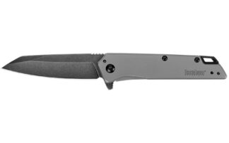 Kershaw Misdirect 2.90" Assisted Opening Reverse Tanto Folder Knife, Blackwash 4Cr14