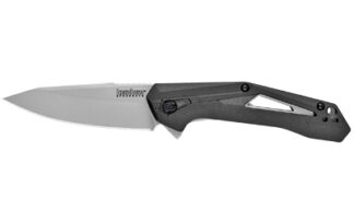 Kershaw Airlock 3 in Bead Blasted Folding Knife, 5Cr13MoV SS Blade