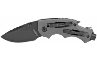 Kershaw Shuffle DIY Folding Knife, 2.4 in Blade, 8Cr13MoV Steel, Gray Handle