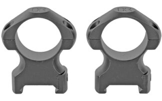 Konus 1 in High Steel Ring Mounts, Matte Black (Picatinny/Weaver)