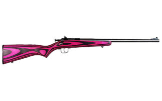 Davey Crickett Crickett Youth Bolt Action .22 LR 16.12 in Barrel 1rd Pink Laminate
