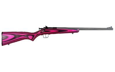 Davey Crickett Crickett Youth Bolt Action .22 LR 16.12 in Barrel 1rd Pink Laminate