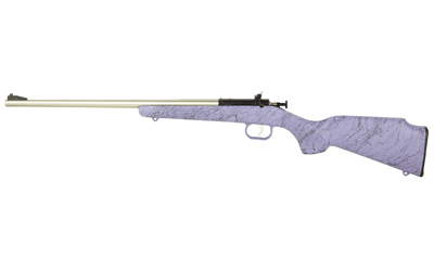 Davey Crickett 22 LR Single Shot Compact Rifle, 16.125 in Barrel, Purple Stock