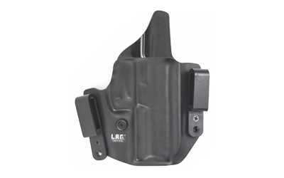 LAG Tactical Defender Right-Hand OWB/IWB Kydex Holster, Fits SIG P365 XMacro, Black