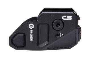 Viridian C5 Green Laser, Rechargeable Battery, Adjustable Universal Rail Mount, Black