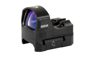 Viridian RFX-15 1x17mm Micro Green Dot Reflex Sight, 3 MOA, Shield Footprint, Black