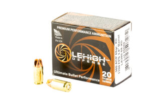 Lehigh Defense Xtreme Defense .380 ACP 68 Grain Fluid Transfer Monolithic, 20 Rounds