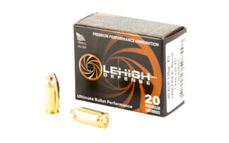Lehigh Defense Xtreme Defense .45 ACP 135 gr Solid Copper FTM 20 Rounds Per Box