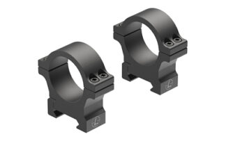 Leupold Open Range Cross-Slot 30mm Medium Scope Rings, Picatinny/Weaver, Matte Black