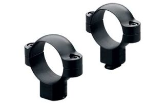Leupold Standard 1 in High Matte Scope Rings (2 Piece), Machined Steel