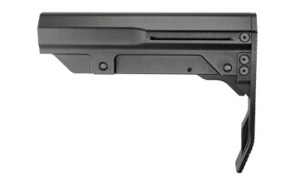 Mission First Tactical Battlelink Minimalist Mil-Spec Collapsible Stock, Black Aluminum