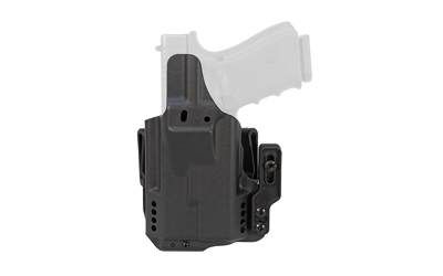 Mission First Tactical Pro Holster for Glock 19 with Streamlight TLR 7 IWB/OWB Kydex Black