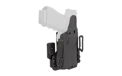 Mission First Tactical Pro Holster for Glock 19 with Streamlight TLR 7 IWB/OWB Kydex Black