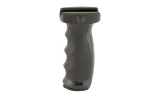 Mission First Tactical React Ergonomic Vertical Forend Grip, Black Polymer, 7.95 in