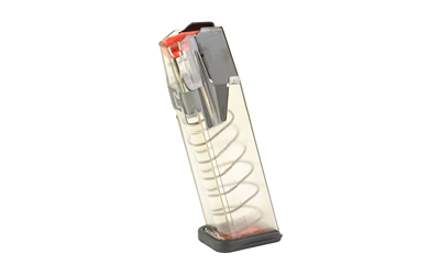 ETS Group Omega 9mm 17-Round Magazine for SIG P320, Clear/Translucent Smoke Polymer