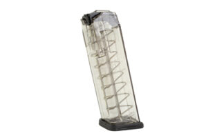 ETS Group GLK1710 9mm 10-Round Detachable Glock Magazine, Clear/Translucent Polymer