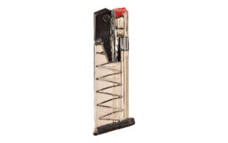 ETS Group Omega 9mm 15-Round Magazine for SIG P320 Compact (Clear/Translucent Smoke)