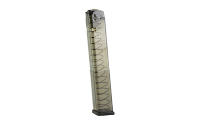 Elite Tactical Systems Group ETS .40 S&W 30-Round Glock 22/23/27 Smoke Polymer Magazine