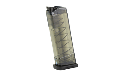 ETS Group Glock 43 9mm 9rd Extended Pistol Magazine Smoke Polymer