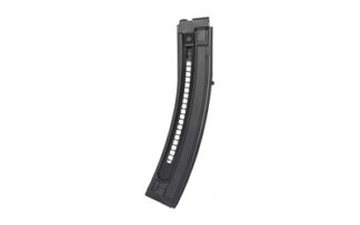 Grand Power Stribog TR22 .22 LR 25-Round Curved Magazine, Black Polymer