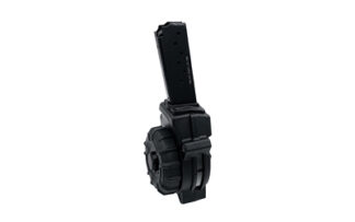 ProMag DRMA95 9mm 30-Round Drum Magazine for Ruger LC9/EC9 (Black Polymer)