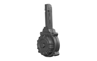 ProMag DRMA19 .40 S&W 50-Round Glock 22/23 Drum Magazine, Black Polymer
