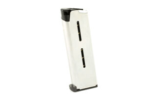 Wilson Combat 47OXC 1911 Officer .45 ACP 7-Round Stainless Magazine (Flat Base)