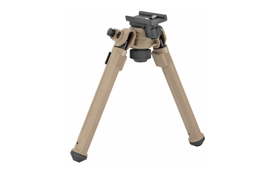 Magpul Bipod MAG1075-FDE Sling Stud QD Bipod, FDE Finish, 50° Total Tilt
