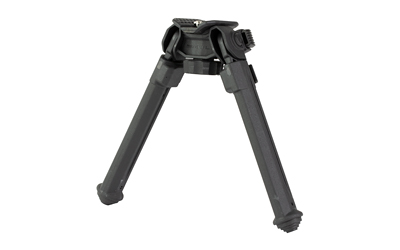 Magpul MOE Bipod Black Polymer, 7-10" Vertical Adjustment, RapidAttach Sling Stud Mount