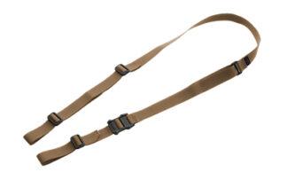 Magpul MS1 Lite Sling 1" 2-Point, Coyote Tan, 48"-60"