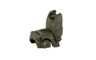 Magpul MBUS Front Flip-Up Sight, Olive Drab Green Polymer, 1.60 MOA Elevation Adjustment