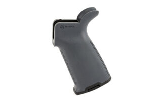 Magpul MOE+ AR Grip, Gray Textured Polymer with Rubber Overmold