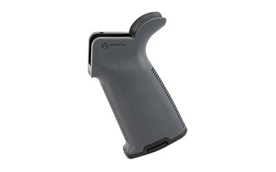 Magpul MOE+ AR Grip, Gray Textured Polymer with Rubber Overmold