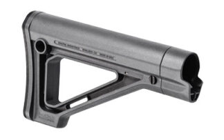 Magpul MOE Fixed Carbine Stock Mil-Spec, Fixed, Stealth Gray Synthetic