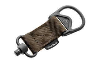 Magpul MS1 QD Sling Adapter, Coyote, Steel with Polymer Hardware, 1-1/4 in Webbing