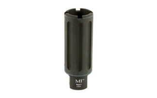 Midwest Industries Blast Can 5.56/.223 1/2-28 TPI Black Hardcoat Anodized 6061 Aluminum