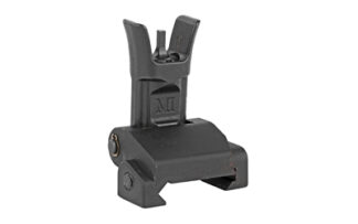 Midwest Industries Combat Rifle Sight Flip Up Front Mil-Spec Height, Black Finish