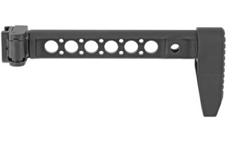 Midwest Industries MISTAPSFLWS Side Folder Stock, Light Weight Stock, Black Steel