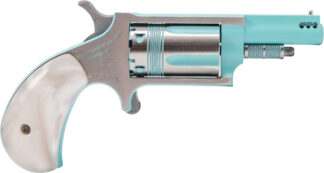 North American Arms Mini Revolver 1.625 in Barrel, 5 Rounds, Turquoise Cerakote