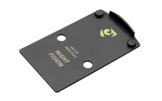 Night Fision Pistol Optic Plate for Sig P320, Fits RMR and Holosun 507C (Black)